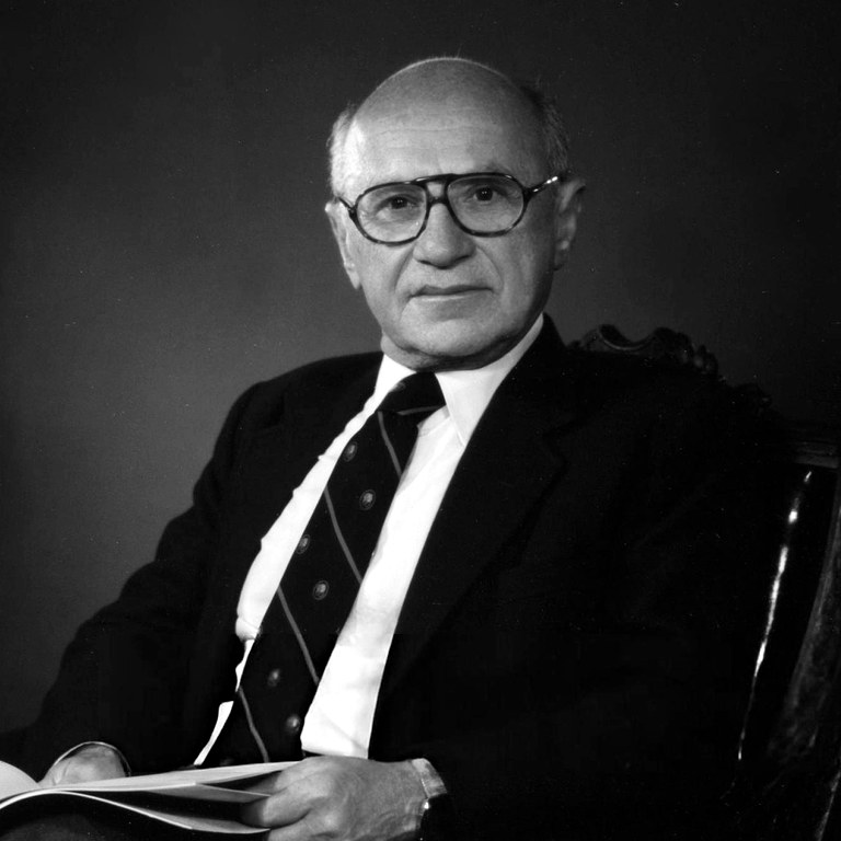 Milton Friedman — retrato