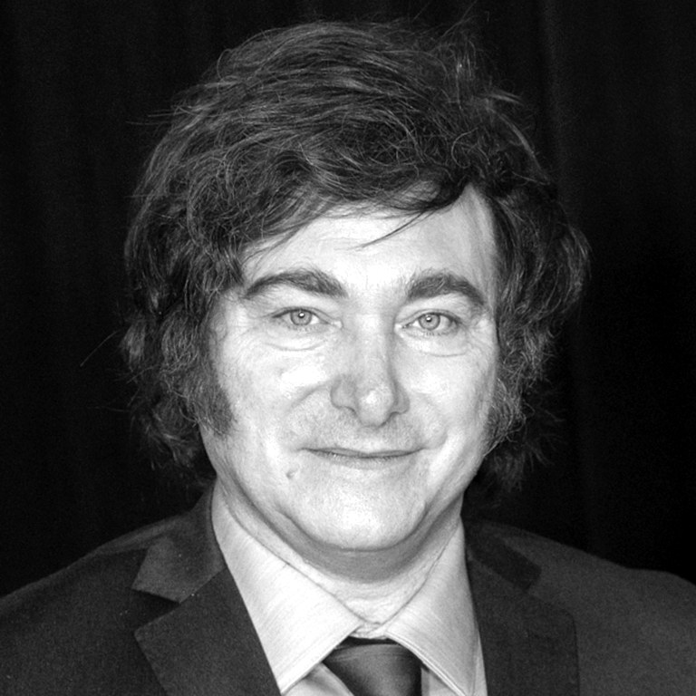 Javier Milei — retrato